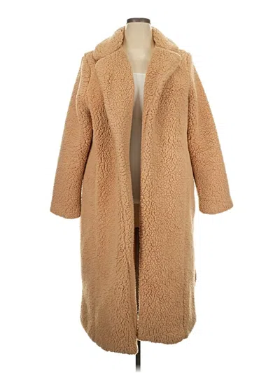 Pre-owned Torrid Coat In Tan