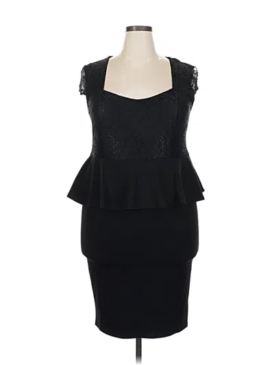 Pre-owned Torrid Cocktail Dress In Black
