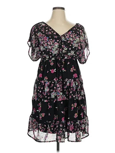 Pre-owned Torrid Cocktail Dress In Black