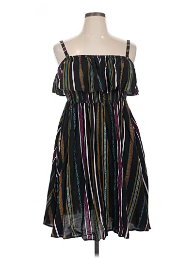 Pre-owned Torrid Cocktail Dress In Black