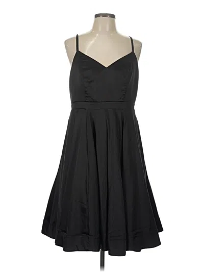 Pre-owned Torrid Cocktail Dress In Black