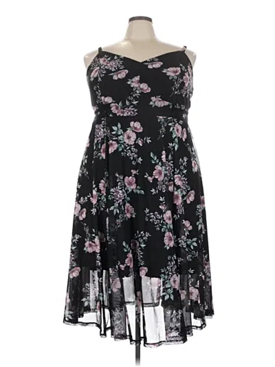 Pre-owned Torrid Cocktail Dress In Black