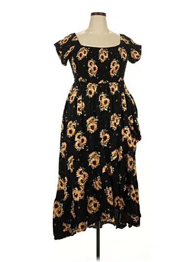 Pre-owned Torrid Cocktail Dress In Black