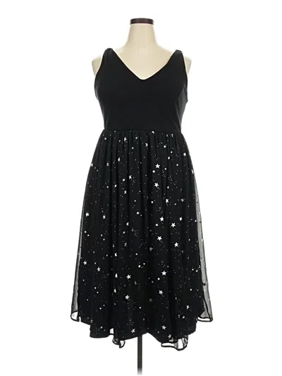 Pre-owned Torrid Cocktail Dress In Black