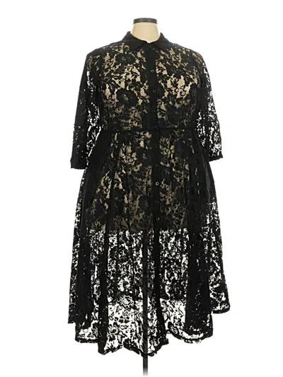 Pre-owned Torrid Cocktail Dress In Black