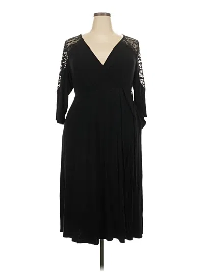 Pre-owned Torrid Cocktail Dress In Black