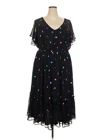 Pre-owned Torrid Cocktail Dress In Black