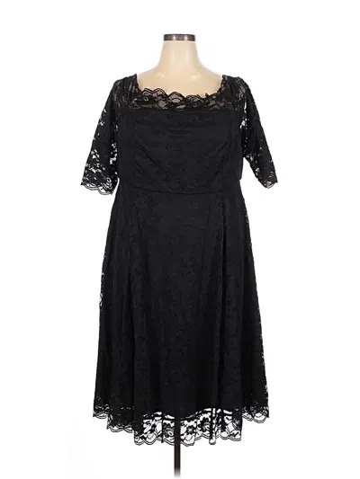 Pre-owned Torrid Cocktail Dress In Black