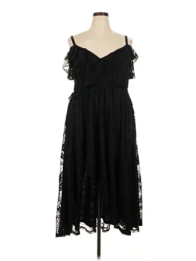 Pre-owned Torrid Cocktail Dress In Black