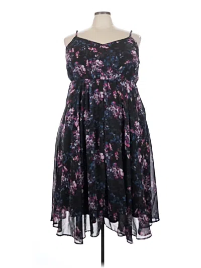 Pre-owned Torrid Cocktail Dress In Black