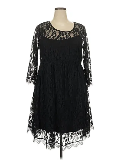 Pre-owned Torrid Cocktail Dress In Black