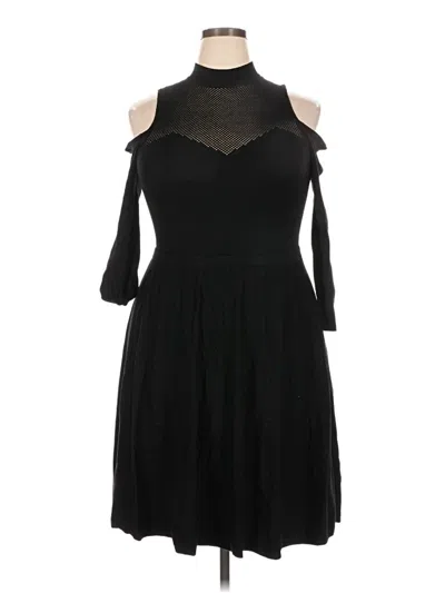 Pre-owned Torrid Cocktail Dress In Black