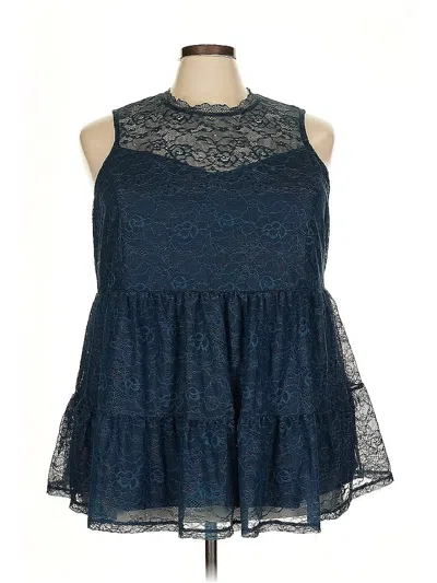 Pre-owned Torrid Cocktail Dress In Blue