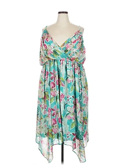 Pre-owned Torrid Cocktail Dress In Blue