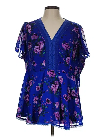 Pre-owned Torrid Cocktail Dress In Blue