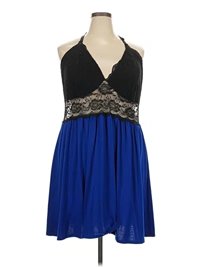 Pre-owned Torrid Cocktail Dress In Blue