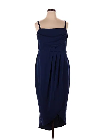 Pre-owned Torrid Cocktail Dress In Blue