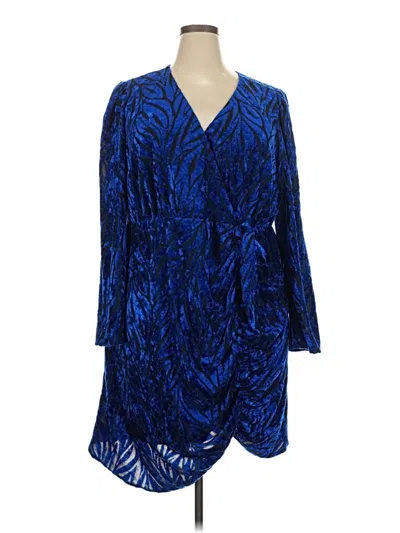 Pre-owned Torrid Cocktail Dress In Blue