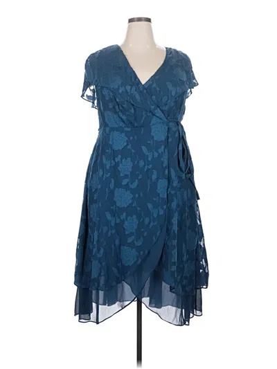 Pre-owned Torrid Cocktail Dress In Blue
