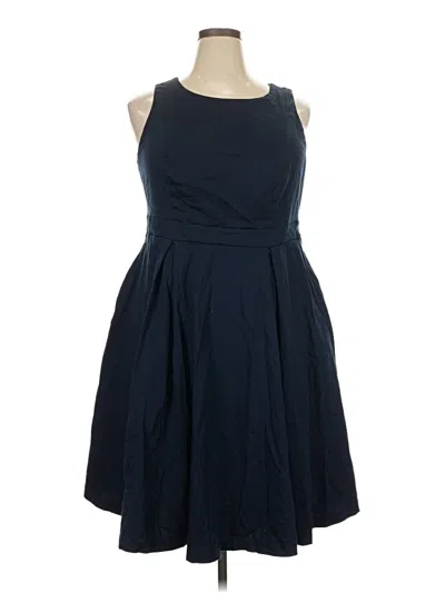 Pre-owned Torrid Cocktail Dress In Blue