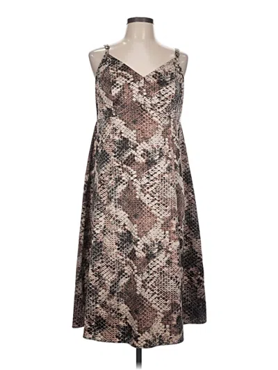 Pre-owned Torrid Cocktail Dress In Brown