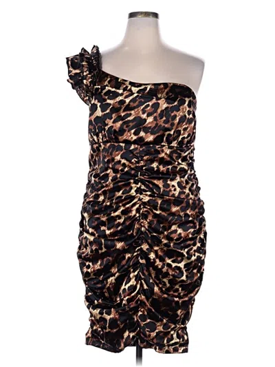 Pre-owned Torrid Cocktail Dress In Brown