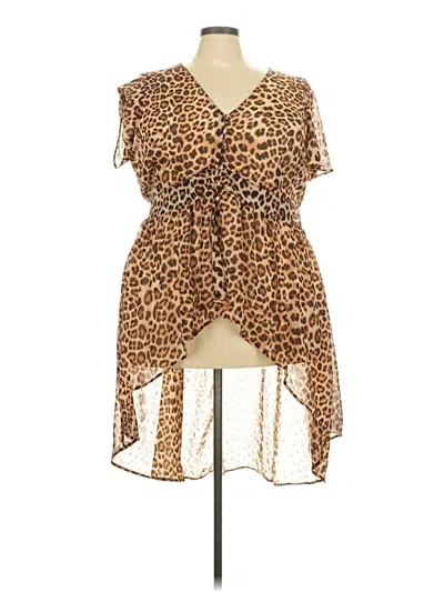 Pre-owned Torrid Cocktail Dress In Brown
