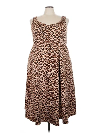 Pre-owned Torrid Cocktail Dress In Brown