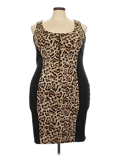 Pre-owned Torrid Cocktail Dress In Brown