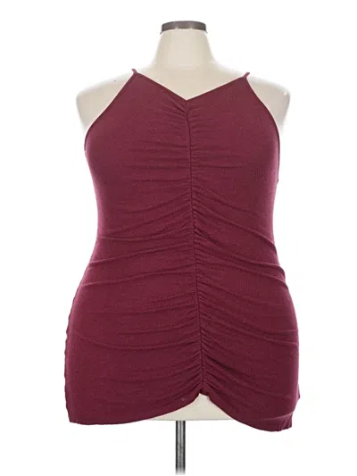 Pre-owned Torrid Cocktail Dress In Burgundy