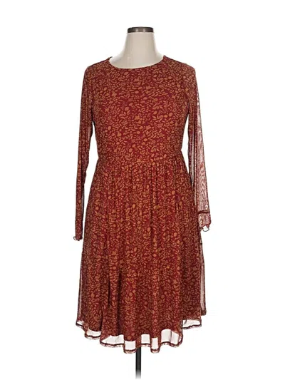 Torrid Cocktail Dress In Burgundy