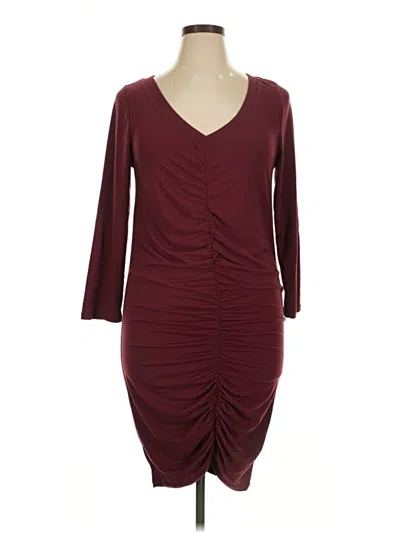 Torrid Cocktail Dress In Burgundy