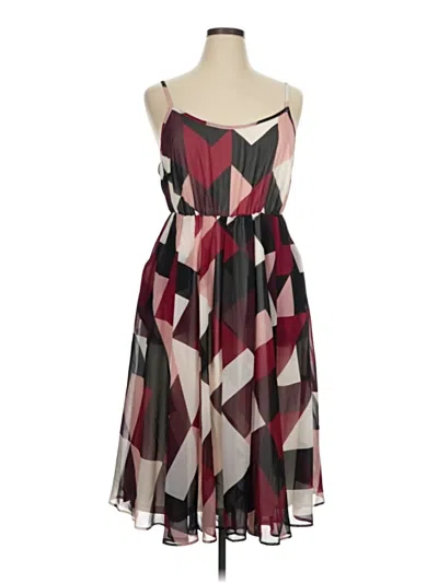 Pre-owned Torrid Cocktail Dress In Burgundy