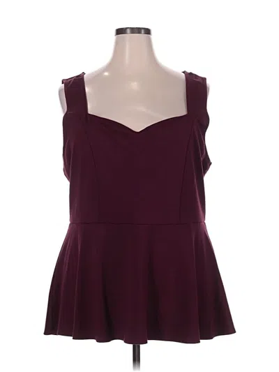 Pre-owned Torrid Cocktail Dress In Burgundy