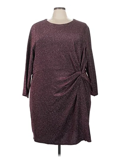Torrid Cocktail Dress In Burgundy