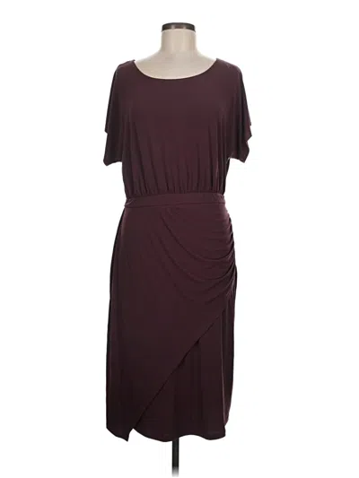 Pre-owned Torrid Cocktail Dress In Burgundy