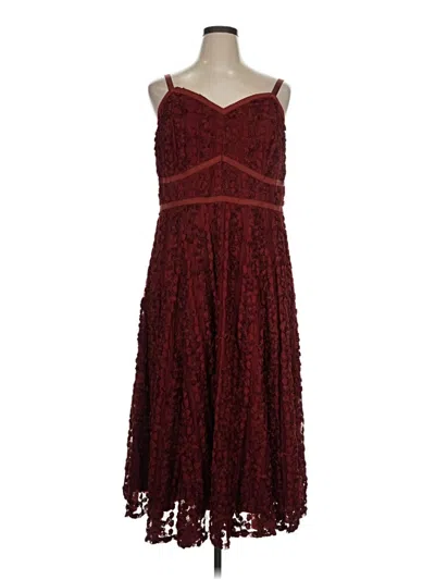 Torrid Cocktail Dress In Burgundy