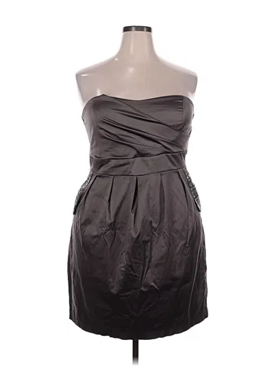 Pre-owned Torrid Cocktail Dress In Gray