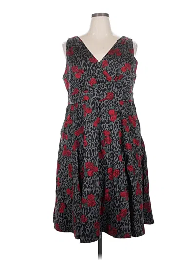 Pre-owned Torrid Cocktail Dress In Gray
