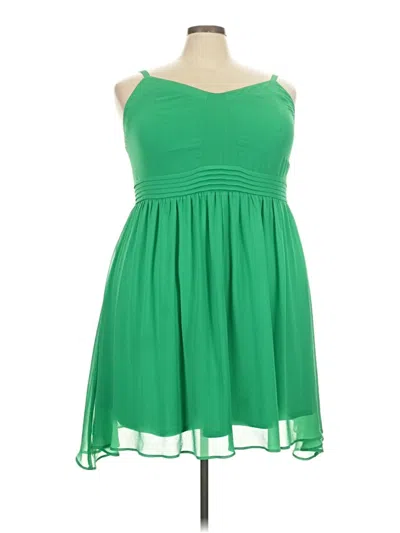 Pre-owned Torrid Cocktail Dress In Green