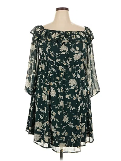 Pre-owned Torrid Cocktail Dress In Green