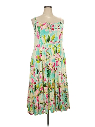 Pre-owned Torrid Cocktail Dress In Green