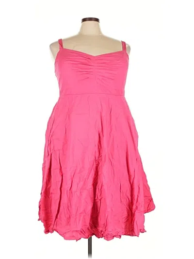 Pre-owned Torrid Cocktail Dress In Pink