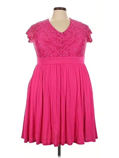 Pre-owned Torrid Cocktail Dress In Pink