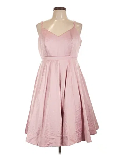 Pre-owned Torrid Cocktail Dress In Pink