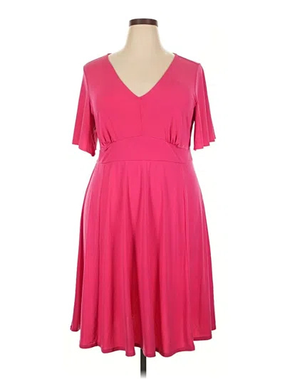Pre-owned Torrid Cocktail Dress In Pink
