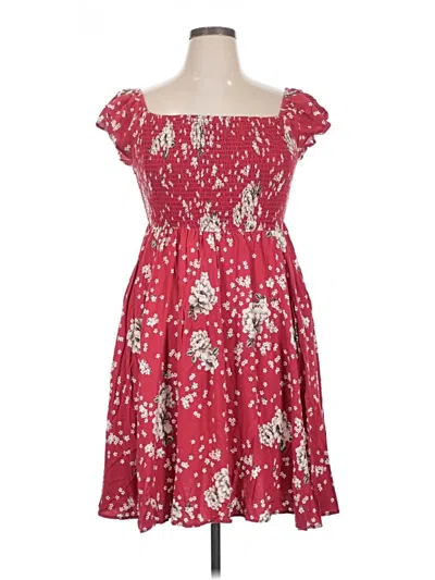 Pre-owned Torrid Cocktail Dress In Red