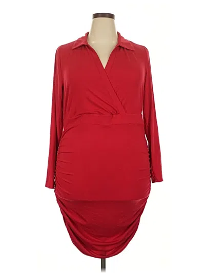 Pre-owned Torrid Cocktail Dress In Red