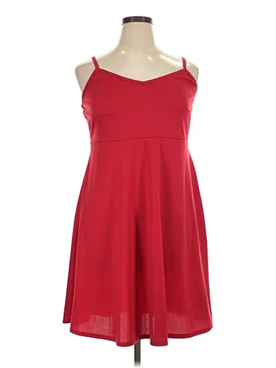 Pre-owned Torrid Cocktail Dress In Red