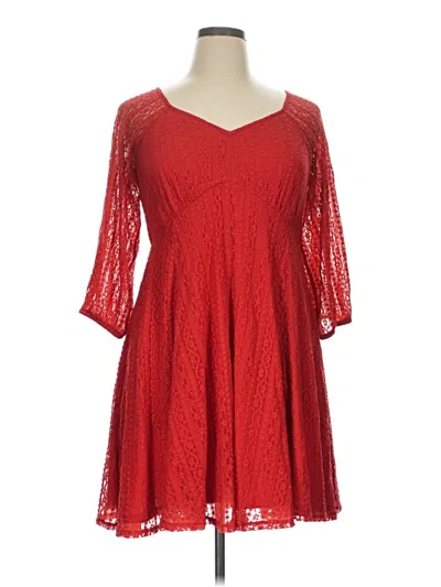 Pre-owned Torrid Cocktail Dress In Red